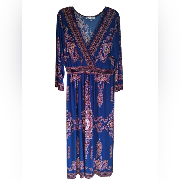 l'apogee maxi dress Lapogee Boho Maxi Dress Women's S
